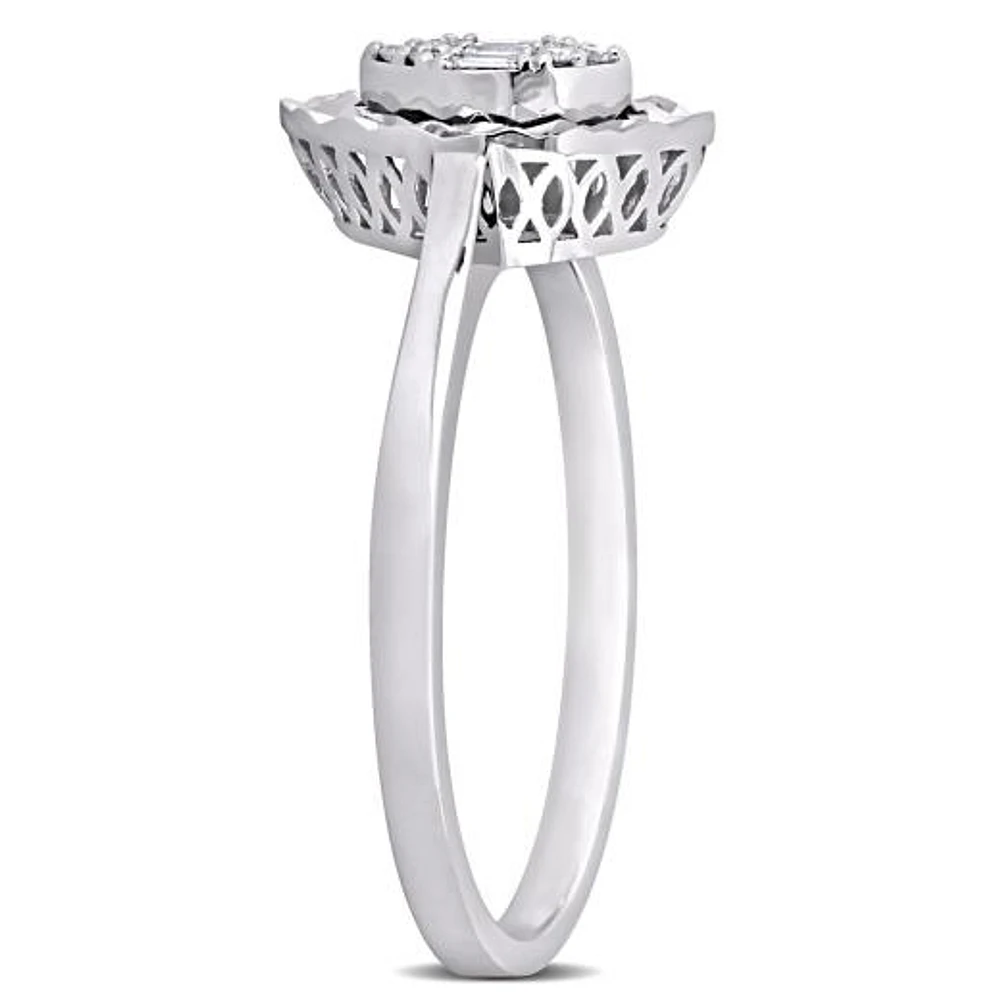 Julianna B 14K White Gold Diamond Marquise Fashion Ring