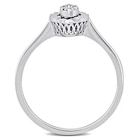 Julianna B 14K White Gold Diamond Marquise Fashion Ring