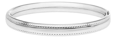 Sterling Silver 4 1/2" Children's Beaded Bracelet