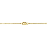 New Brilliance Lab Grown 1.50CT Diamond Bezel Set Necklace in 10K Yellow Gold