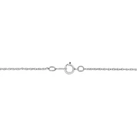 New Brilliance Lab Grown 0.45CTW Diamond Necklace in 10K White Gold