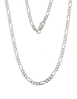 Sterling Silver 20" 2.8mm Figaro Link Chain