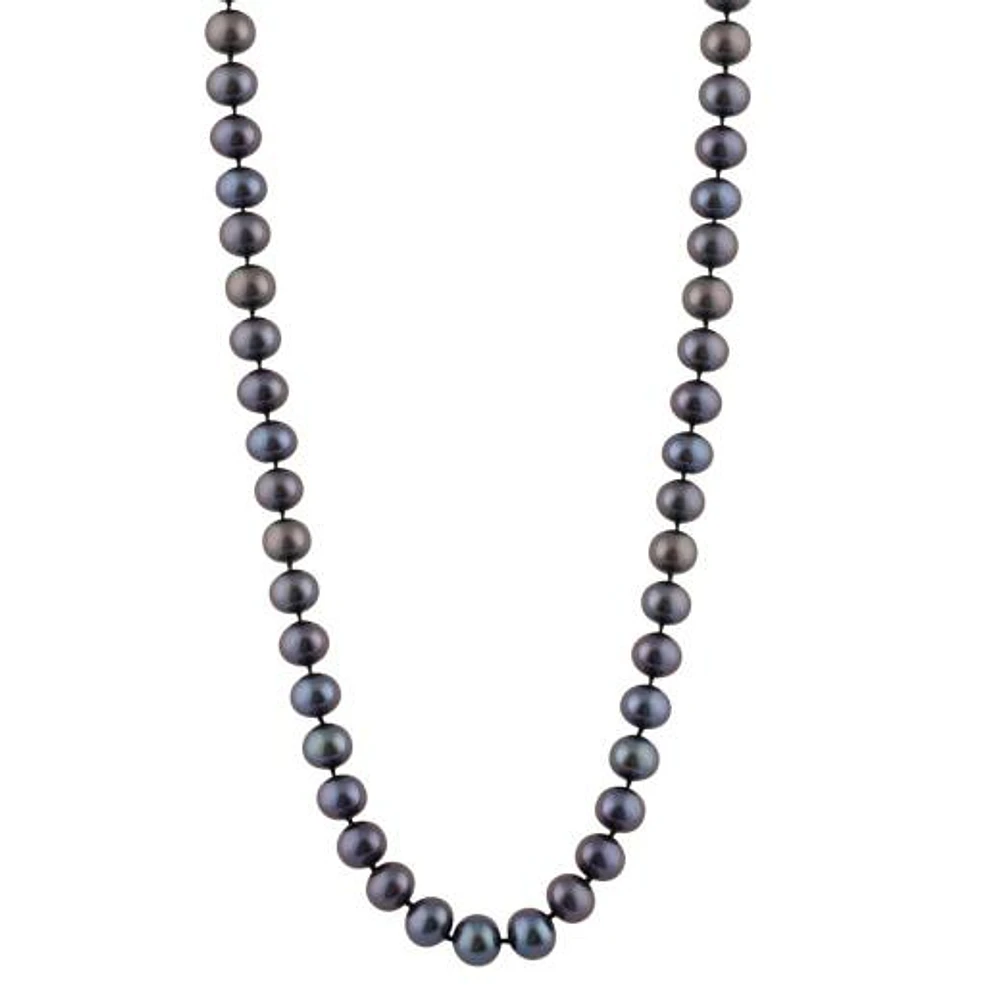 Freshwater 8-8.5mm Peacock Pearl Necklace