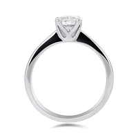 Glacier Fire 0.70CT Petal Solitaire Ring