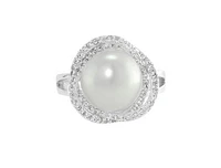 Sterling Silver Freshwater Pearl Ring