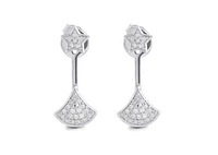 Sterling Silver Front Back Earrings