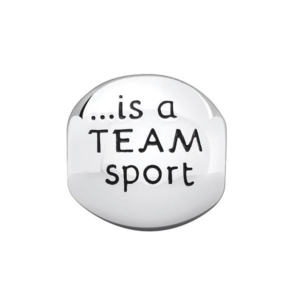 Chamilia Sterling Silver Life Is a Team Sport