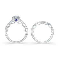 Enchanted Disney Cinderella Carriage 1.00CTW Bridal Set
