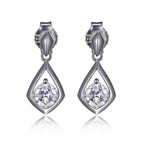 Elle "Promise" Cubic Zirconia Drop Earrings