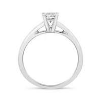 Glacier Fire 14K White Gold Canadian 0.50CT Diamond Solitaire Ring