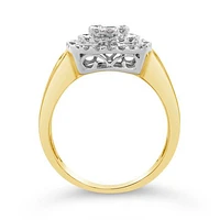 10K Yellow Gold 1.00CTW Diamond Fashion Ring