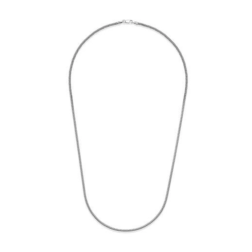 Sterling Silver 26" 3.5mm Miami Cuban Chain