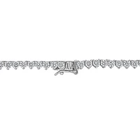 Sterling Silver Cubic Zirconia Tennis Necklace