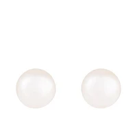 14K Yellow Gold 12-13mm Freshwater Pearl Earrings