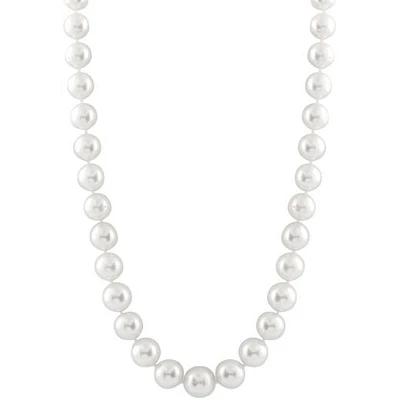 14K Yellow Gold 9-12mm South Sea Pearl Necklace