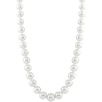 14K Yellow Gold 9-12mm South Sea Pearl Necklace