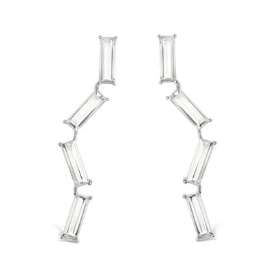 Sterling Silver Cubic Zirconia Earrings