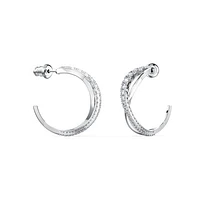 Swarovski Twist Mini Hoop Earring