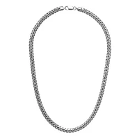 Sterling Silver 24"6.3mm Miami Cuban Chain
