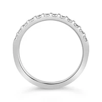 Glacier Fire 14K White Gold 0.44CTW Diamond Wedding Band