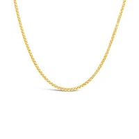 10K Yellow Gold 18" 0.9mm Box Chain