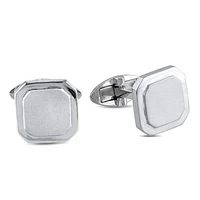 Julianna B Sterling Silver Square Cufflinks