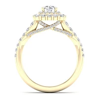 My Diamond Story 14K Yellow Gold 1.25CTW Diamond Bridal Ring