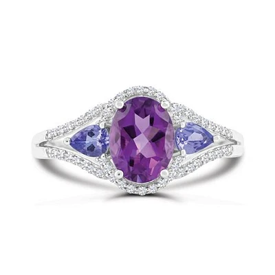 Sterling Silver Amethyst