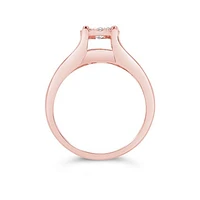 10K Rose Gold 1.00CTW Diamond Bridal Set