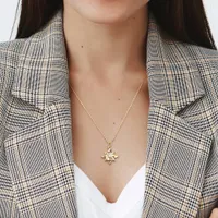 Julianna B Yellow Plated Sterling Silver Diamond Star Pendant