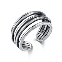 Sterling Silver Multi Band Ring