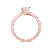 Charmed By Richard Calder 14K Rose Gold 0.58CTW Diamond Engagement Ring