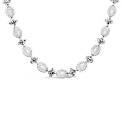 Sterling Silver 18" Saturno Link Chain