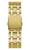Guess Men's Gold-Tone Continental Watch