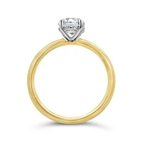 New Brilliance 14K Yellow Gold Lab Grown 1.25CTW Diamond Solitaire Ring