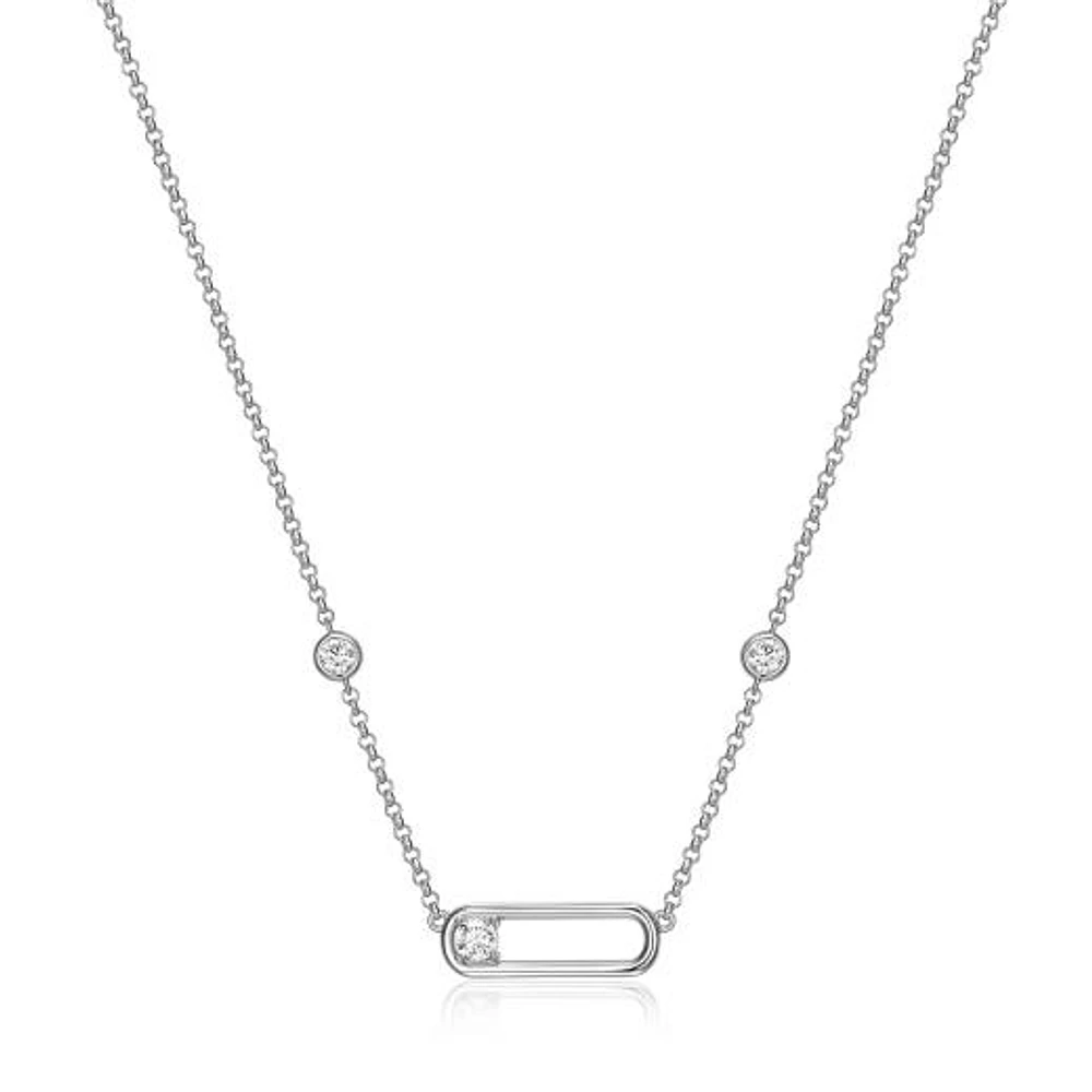 Reign Necklace with Cubic Zirconia