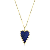 Elle Long Love Lapis Lazuli 17 + 3" Necklace