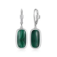 Elle Allure Malachite Earrings