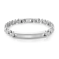 Stainless Steel ID Plate Bracelet