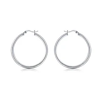 Sterling Silver Classic Hoop Box Set of 5