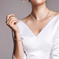 Julianna B Yellow Plated Sterling Silver Created White Sapphire Set