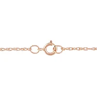 Julianna B 10K Rose Gold Morganite & Diamond Earring with Pendant Set
