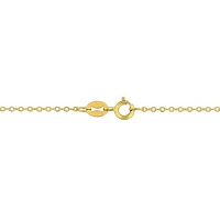 Julianna B Yellow Plated Sterling Silver Citrine Butterfly 17" Pendant