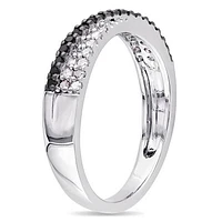 JULIANNA B 0.25CTW Diamond Fashion Band Sterling Silver