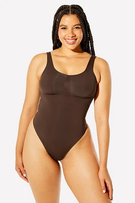 Nearly Naked Shapewear Thong Bodysuit