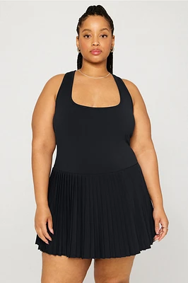 Hot Shot Pleated Dress Ultra Mini