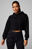 Cozy Fleece Cropped Hoodie