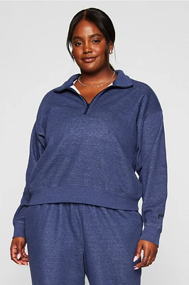 Cozy Fleece Half Zip Sweatshirt