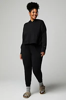 Cloud Jersey Cropped Hoodie