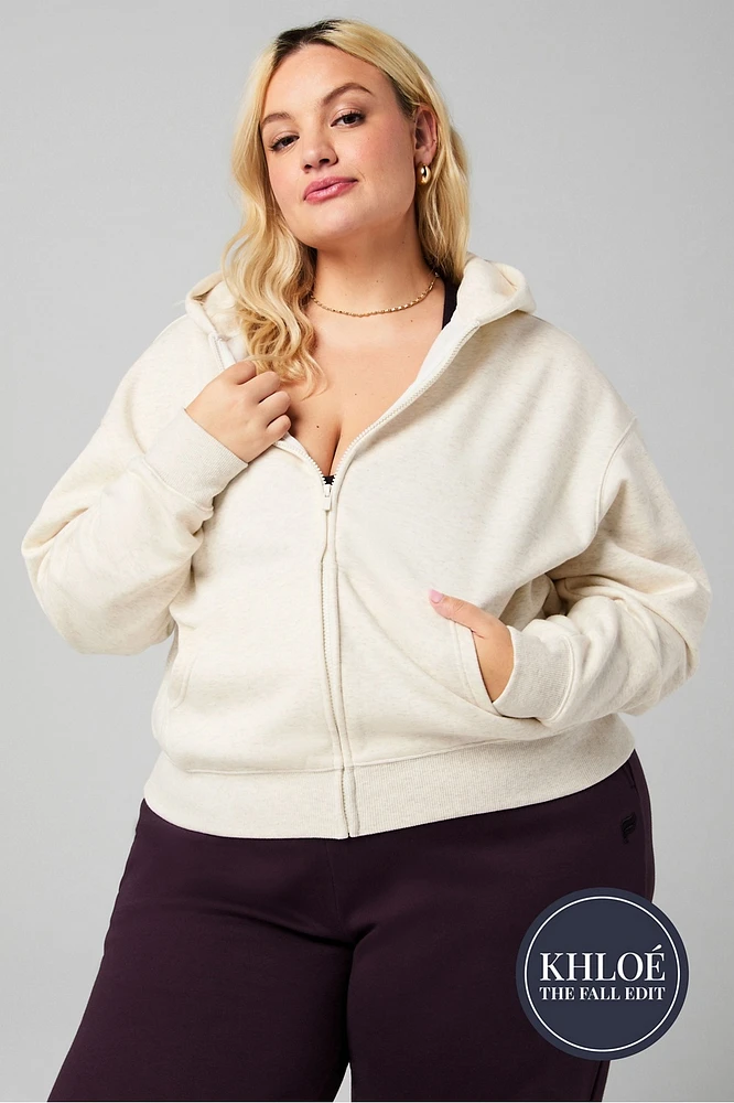 Cozy Fleece Full Zip Hoodie